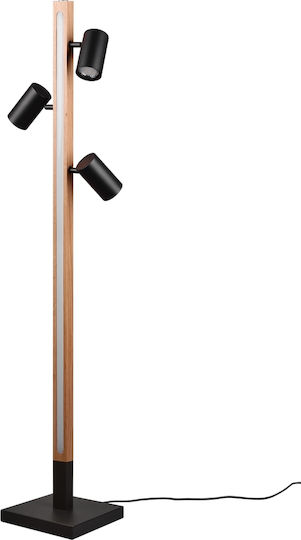 Trio Lighting Marley Floor Lamp Black