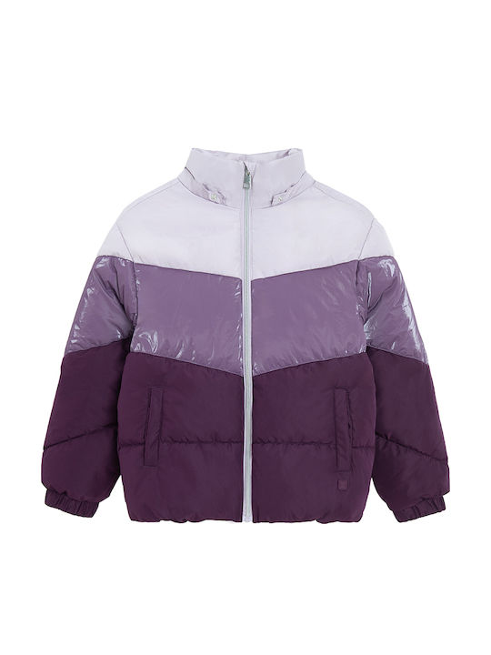 Kids' Casual Jacket with Hood Purple
