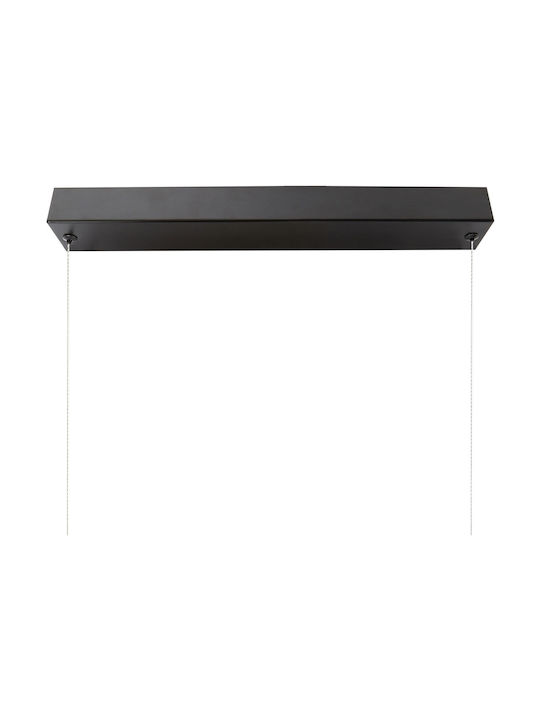 Beliani Hängelampe Braun LED