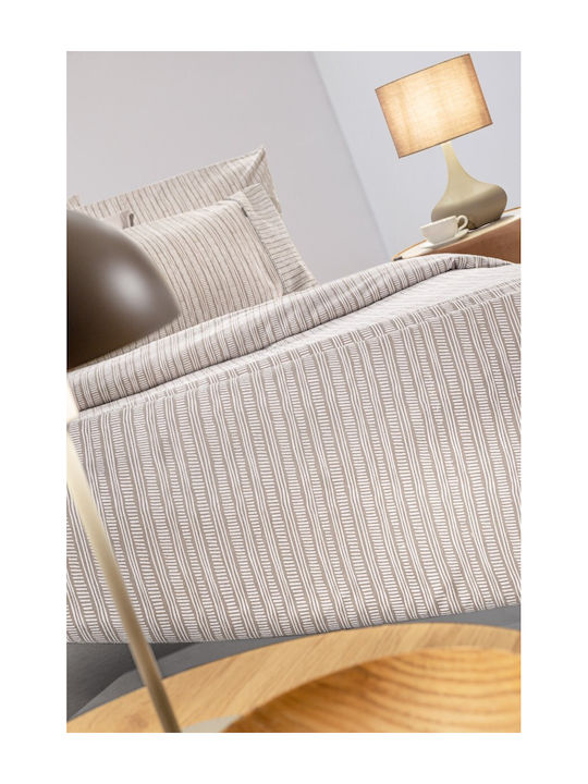 Guy Laroche Bettwäsche-Set Überdoppel Flanell 240x265cm. Alpina Flannel 4Stück