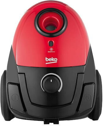 Beko VCC34801AR Aspirator 800W cu sac 2.1lt Roșie