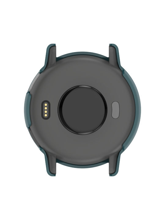 Plastikhülle mit Glas in Grün Farbe für Garmin Vivoactive 5