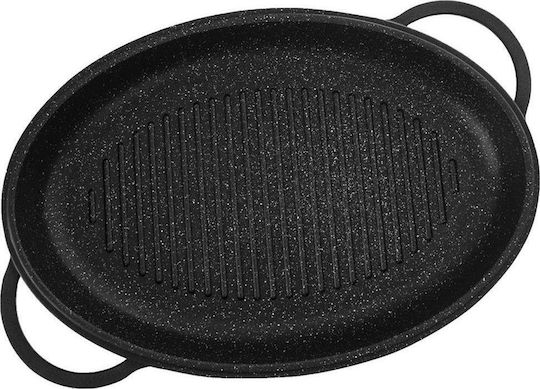 Orion Grande Aluminum Grill Pan with Lid 43cm