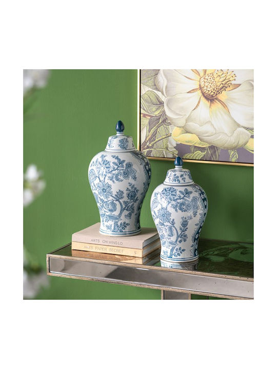 Artekko Decorative Vase Melania White 18x18x32cm