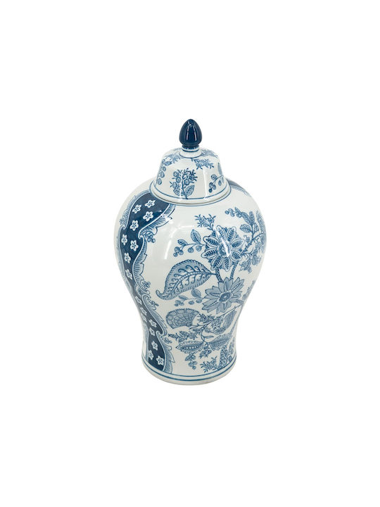 Artekko Decorative Vase Melania White 21x21x37cm