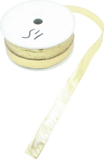 Χριστουγεννιάτική Χρυσή Lurex Κορδέλα 1.8cm 50 Μέτρα