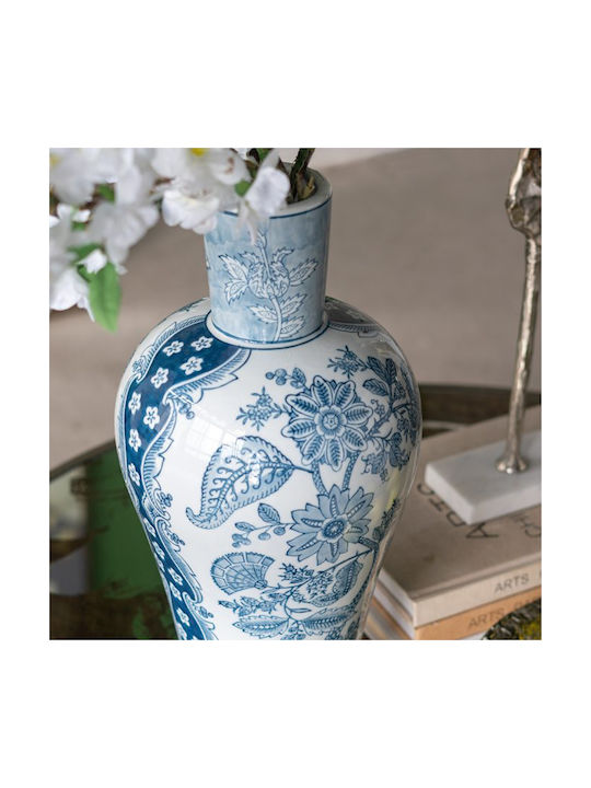 Artekko Decorative Vase Melania White 20.5x20.5x43cm