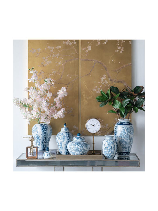 Artekko Decorative Vase Melania White 19x19x38cm