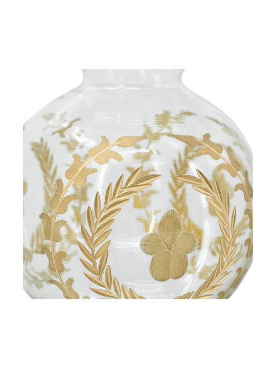 Artekko Decorative Vase Aphelios Transparent 15x15x22cm