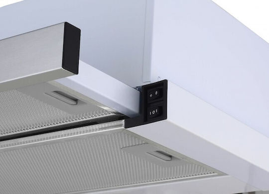 Bronxi Schiebbarer Dunstabzug 60cm Inox