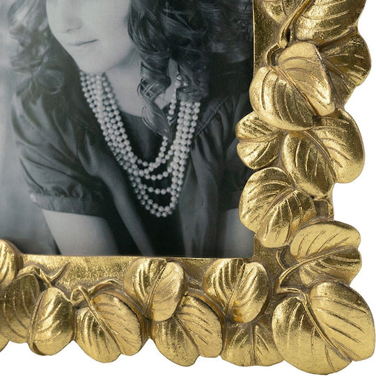 Artekko Plastic Photo Frame With Gold Frame