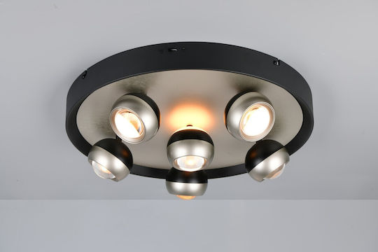 Trio Lighting Orbit Таванно осветление Сребрист