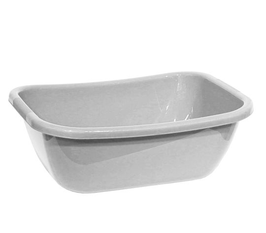 Viomes Basin Rectangular Νο.115 57x42x21cm. Capacity 26lt Gray