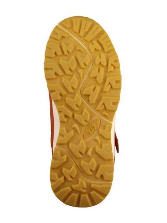 Kids Snow Boots with Velcro Brown