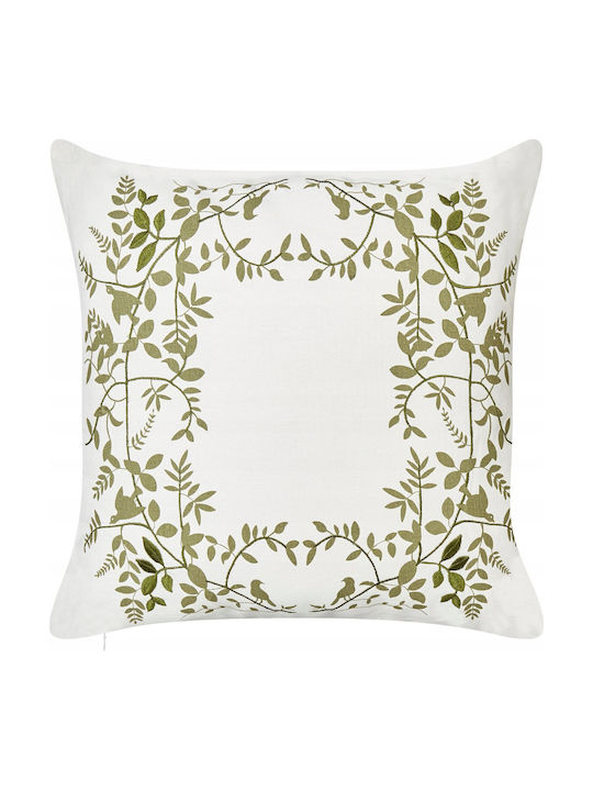 Beliani Zaleya Sofa Cushion White 45x45cm