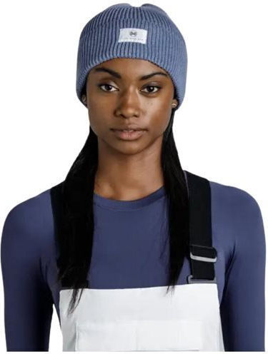 Beanie Unisex Σκούφος Πλεκτός σε Μπλε χρώμα