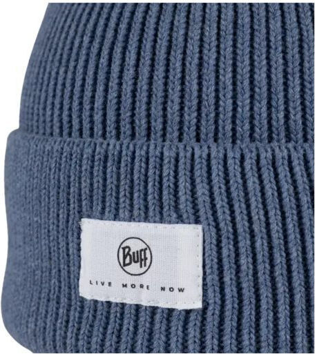 Beanie Unisex Σκούφος Πλεκτός σε Μπλε χρώμα