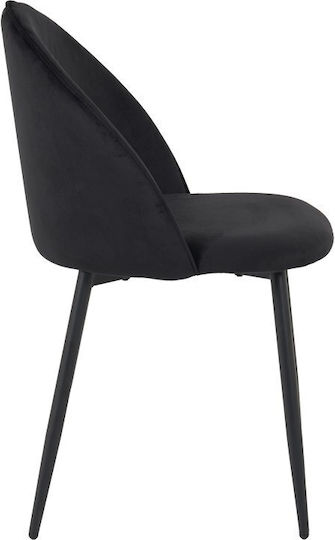 Perch Столички Трапезария плюшени Black Shade 2бр 50x43x82бр