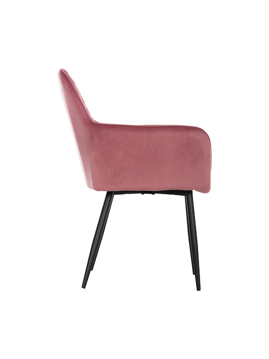 Latrell Dining Room Velvet Armchair Rotten Apple 54x57x84cm 2pcs