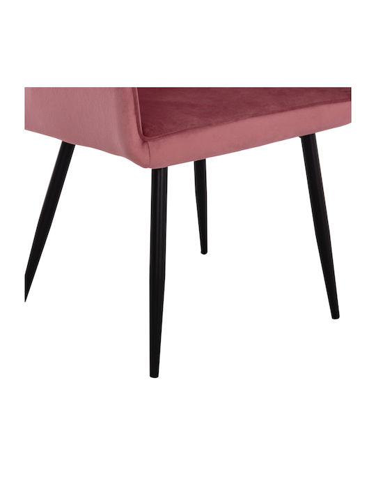 Latrell Dining Room Velvet Armchair Rotten Apple 54x57x84cm 2pcs