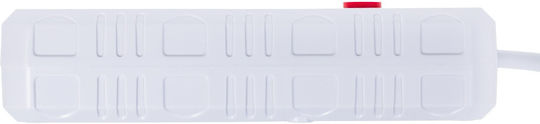Maclean Energy Power Strip 4 Positions with Cable 1.5m