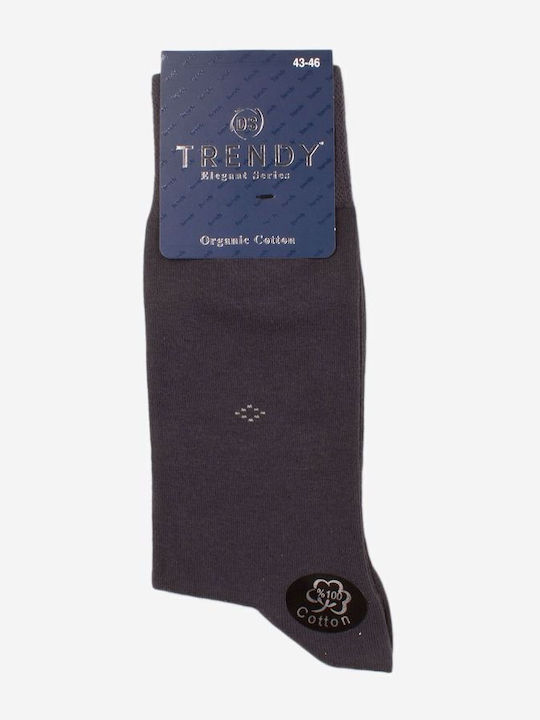 Trendy Ανδρικές Κάλτσες Γκρι 3Pack