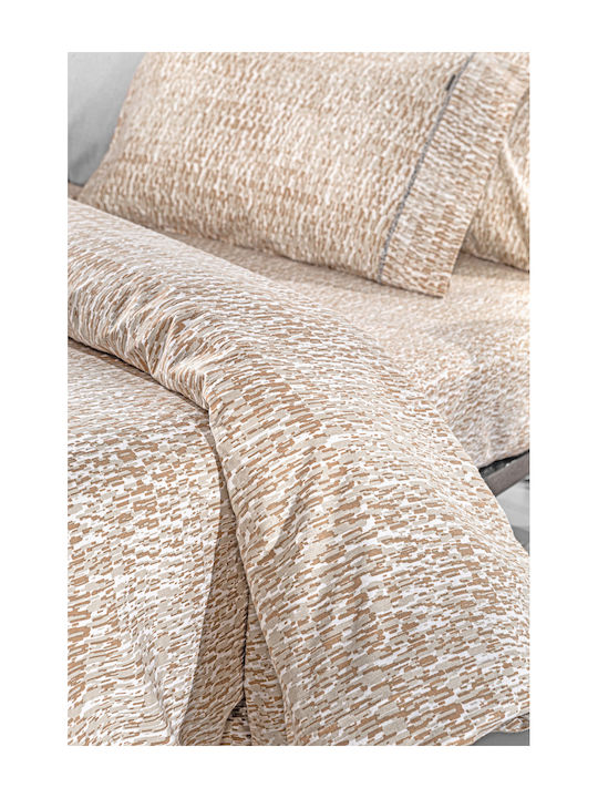 Guy Laroche Комплект Плик за Завивка Памучен Кинг Сайз с 2 Калъфки 225x245 Beaver Титан