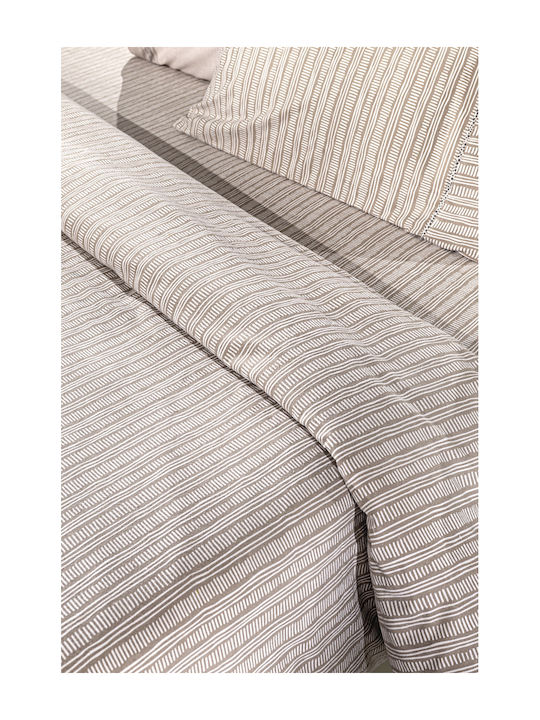 Guy Laroche Bettbezug-Set Baumwolle Übergröße mit 2 Kissenbezügen 225x245 Alpina Flannel