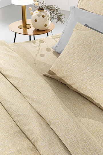 Guy Laroche Duvet Cover Set Cotton Queen with 2 Pillowcases 225x245 Sommer Flannel