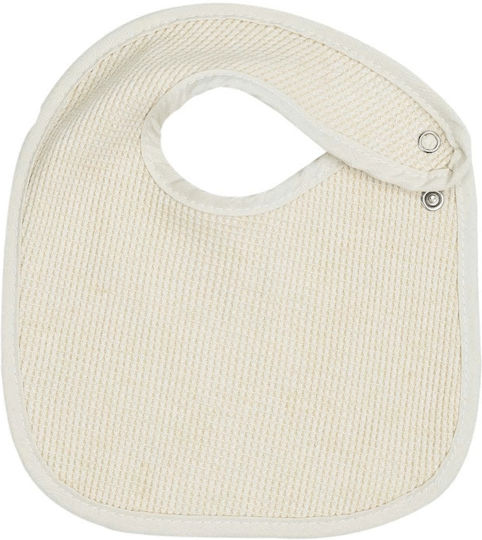 Trois Kilos Sept Bib Fabric with Button Brown 6pcs