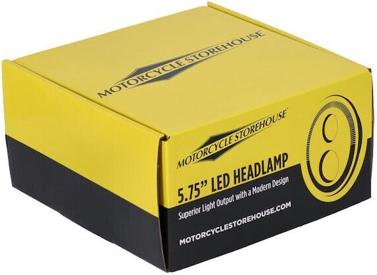 Vorderes Led Scheinwerfer Harley Davidson Sportster Xl Helles 5.75 Zoll Led Scheinwerfer Einheit Schwarz
