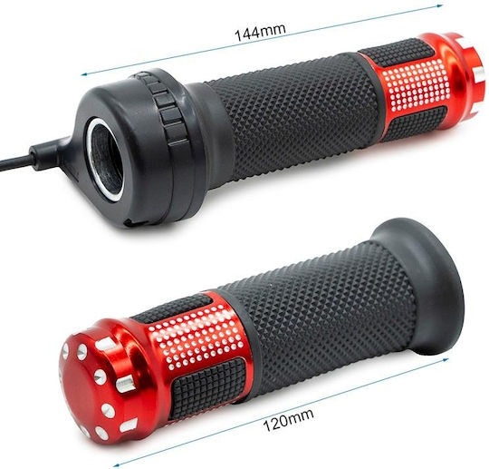 Ewheel Throttle E-Scooter/E-Bike Black Red Ewm315