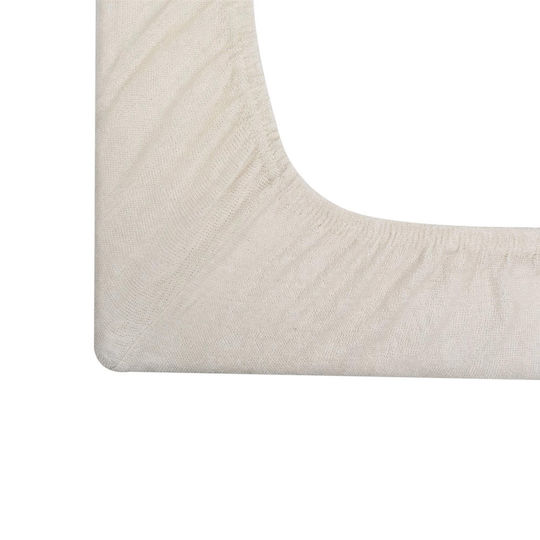 Trois Kilos Sept Changing Pad Cover made of Fabric Beige/Ecru 70x50cm