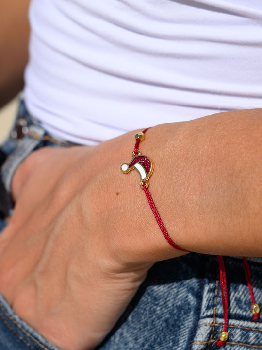 Handmade Kids Bracelet Lucky Charm Cap Zamac Gilded
