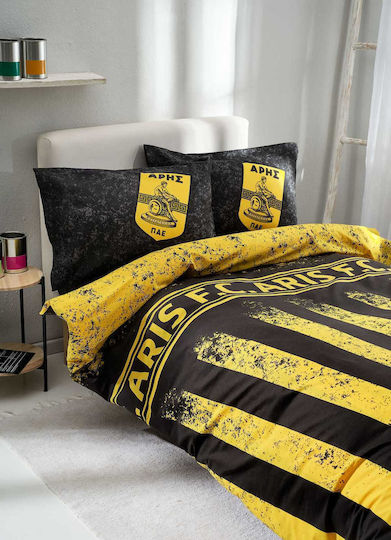 Vesta Home Σετ Σεντόνια Μονά Βαμβακερά Aris100 170x260cm 3τμχ