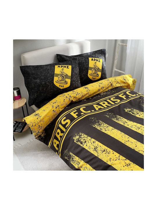 Vesta Home Σετ Σεντόνια Μονά Βαμβακερά Aris100 170x260cm 3τμχ