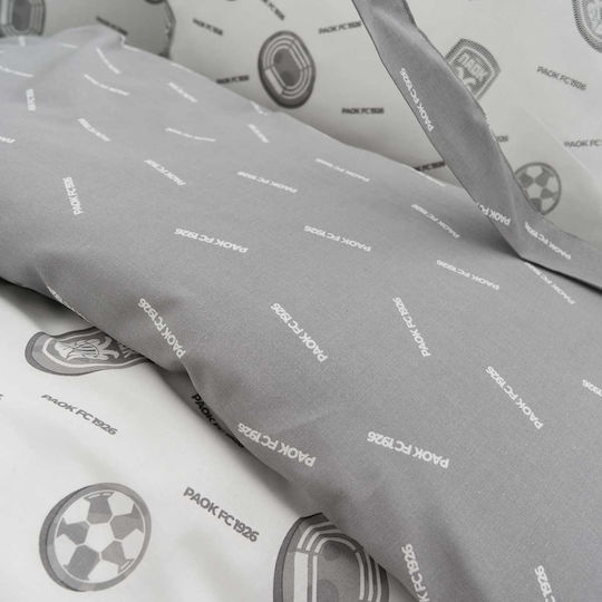 Vesta Home Baby Sheets Set Crib Cotton Gray