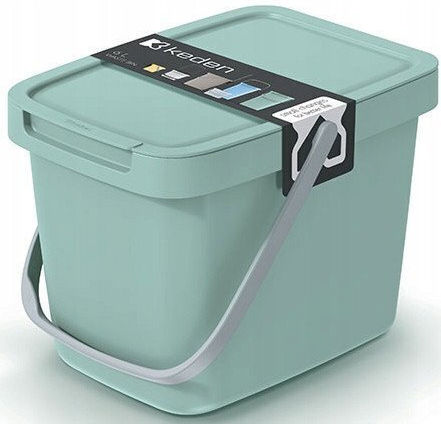 Prosperplast Coș de Gunoi Plastic Verde 6lt 1buc