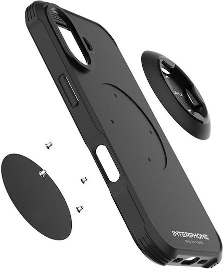 Interphone Quiklox Tetraforce Θήκη Κινητού Apple iPhone 17 για Βάση Στήριξης Μοτοσυκλέτας