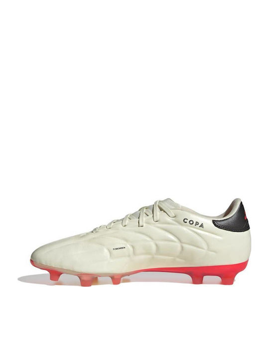 adidas Copa Pure.2 Pro Fußballschuhe mit Stollen Ivory / Core Black / Solar Red