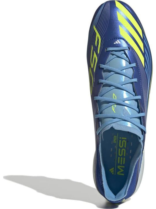 adidas F50 Messi Elite Футболни Обувки с Бутони Син