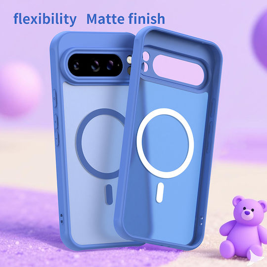 Techsuit Halofrost II Umschlag Rückseite Kunststoff Hellblau (Google Pixel 10)