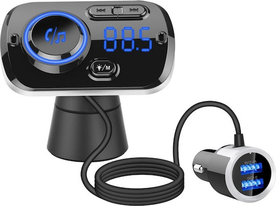 Pyramid FM Transmitter Αυτοκινήτου με Bluetooth / USB / MicroSD / AUX