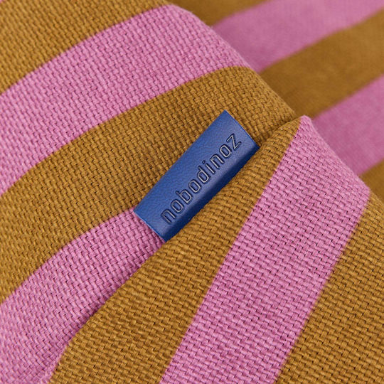 Πουφ Ξαπλώστρα Bliss Pink Curry 65x100x55cm