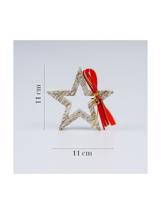 Philio Handmade Hanging Lucky Charm Star made of Plaster 2026 1pcs