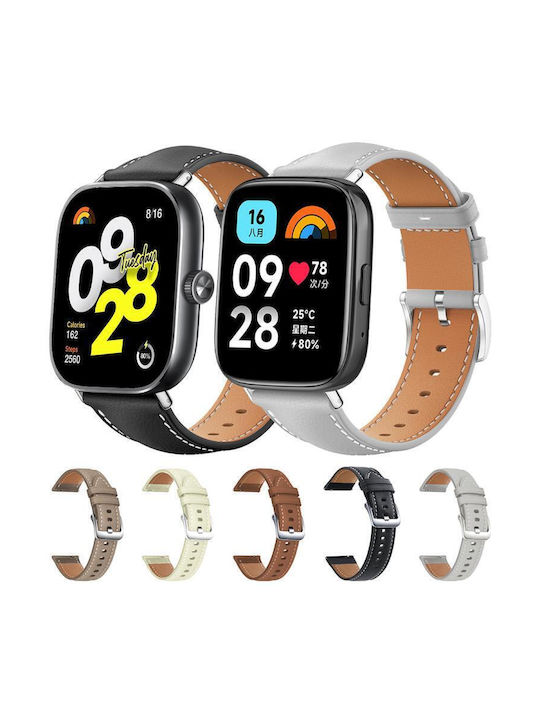 Δερμάτινο Λουράκι Shark Fine Grain Xiaomi Smart Band 9 Pro Redmi Watch 6 5 Καφέ Δερμάτινο Λουράκι Shark Fine Grain Xiaomi Smart Band 9 Pro Redmi Watch 6 5 Καφέ