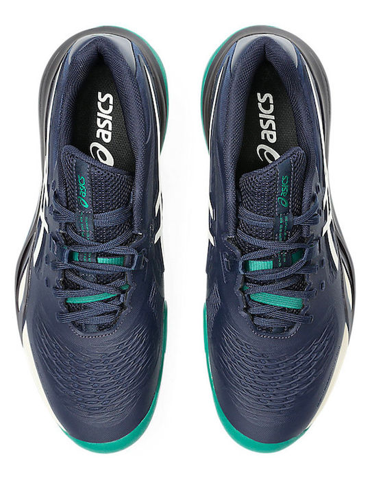 ASICS Gel-resolution X Ανδρικά Παπούτσια Τένις για Χωμάτινα Γήπεδα Γκρι