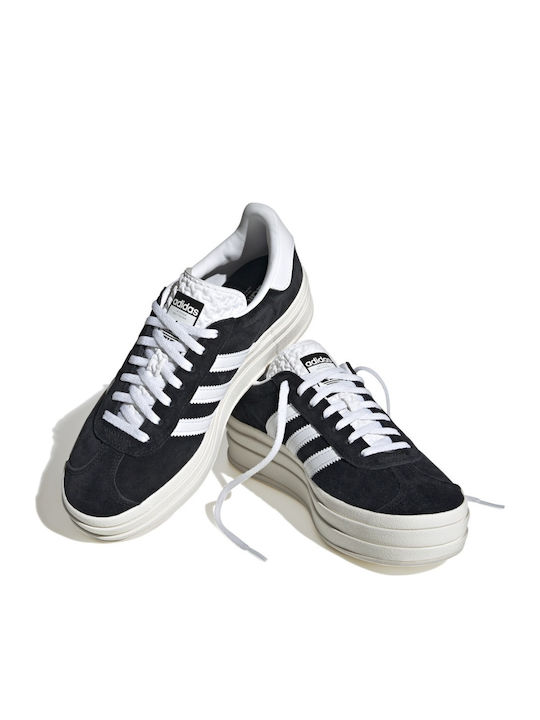 Gazelle Bold Γυναικεία Flatforms Sneakers Core Black / Cloud White / Core White