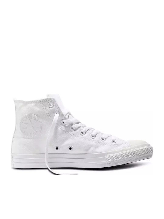 Chuck Taylor All Star Monochrome Hi Μποτάκια Λευκά