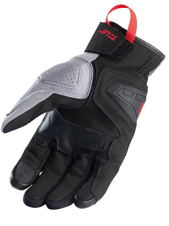 T.ur G-Speed Καλοκαιρινά Ανδρικά Γάντια Μηχανής Neoprene Γκρι
